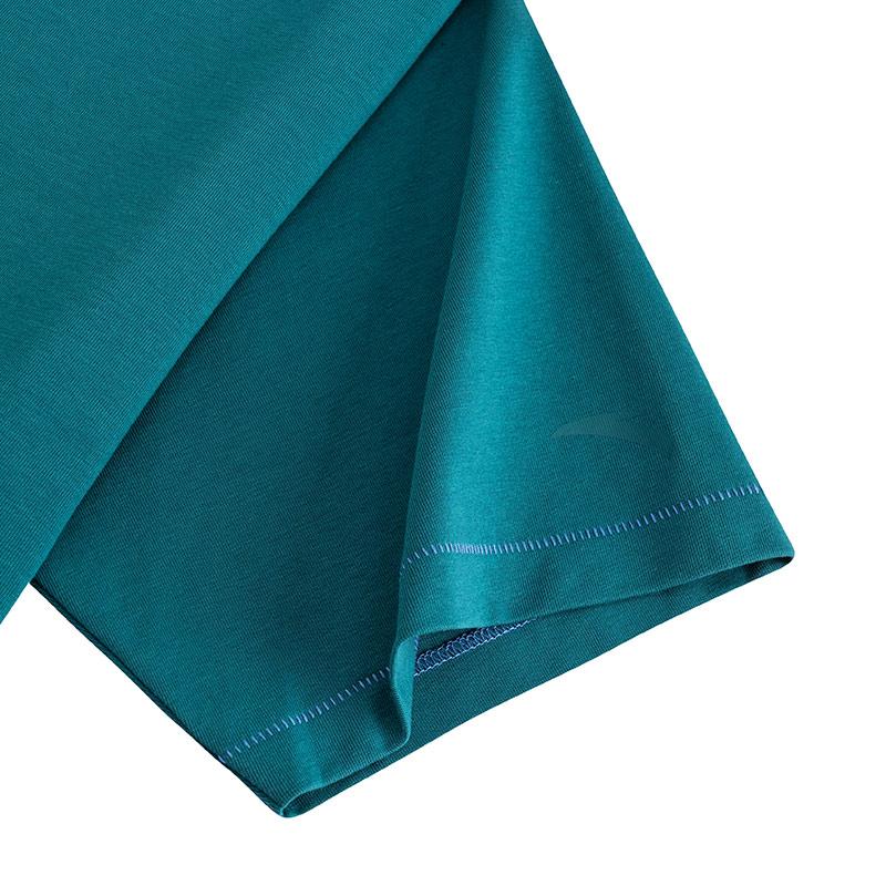 Anta Kyrie Irving Series Ice Feel Casual Simple Round Neck Loose Short Sleeve T-Shirt Unisex Tops Deep-Bamboo-Green 172521103-3