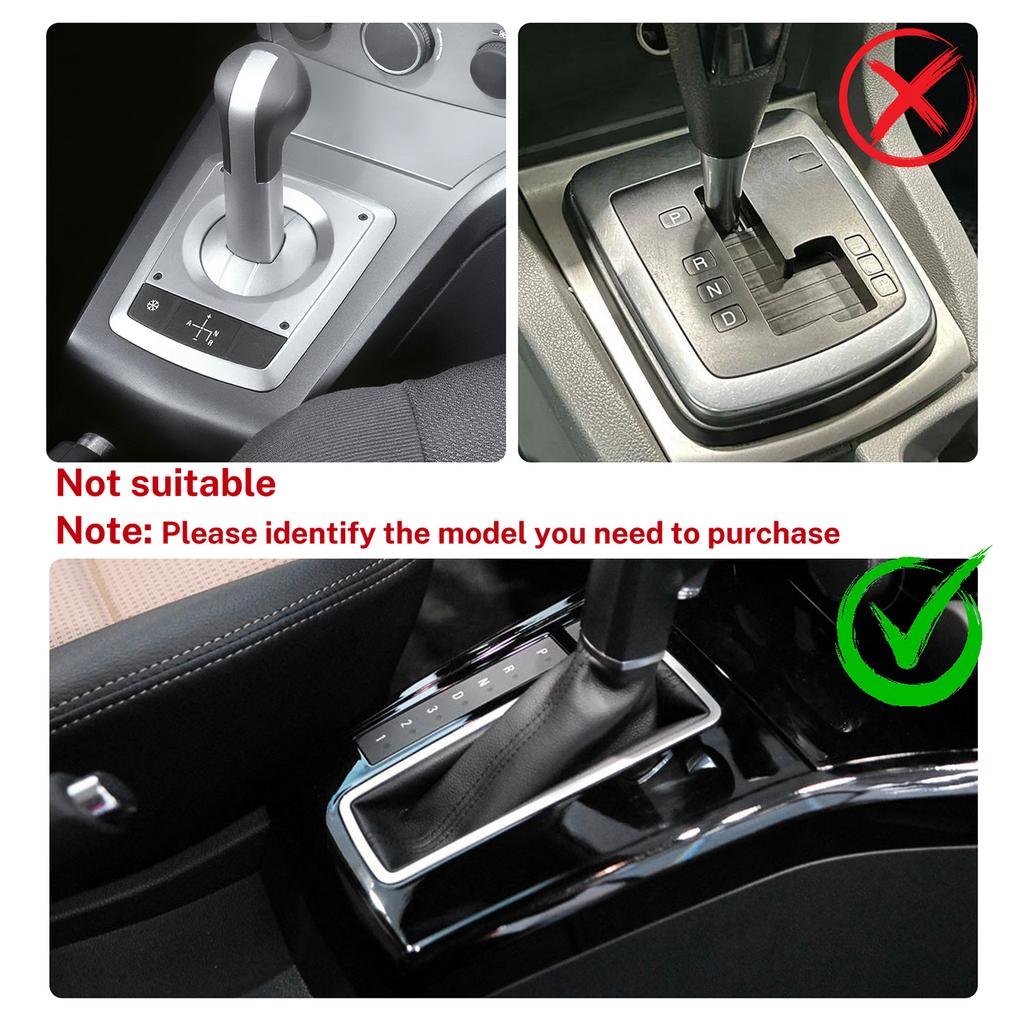 For Vauxhall Opel Astra H MK5 2004 2005 2006 2007 2008 2009 2010 Real Soft Carbon Fiber Sticker LHD RHD Car Gear Shift Panel