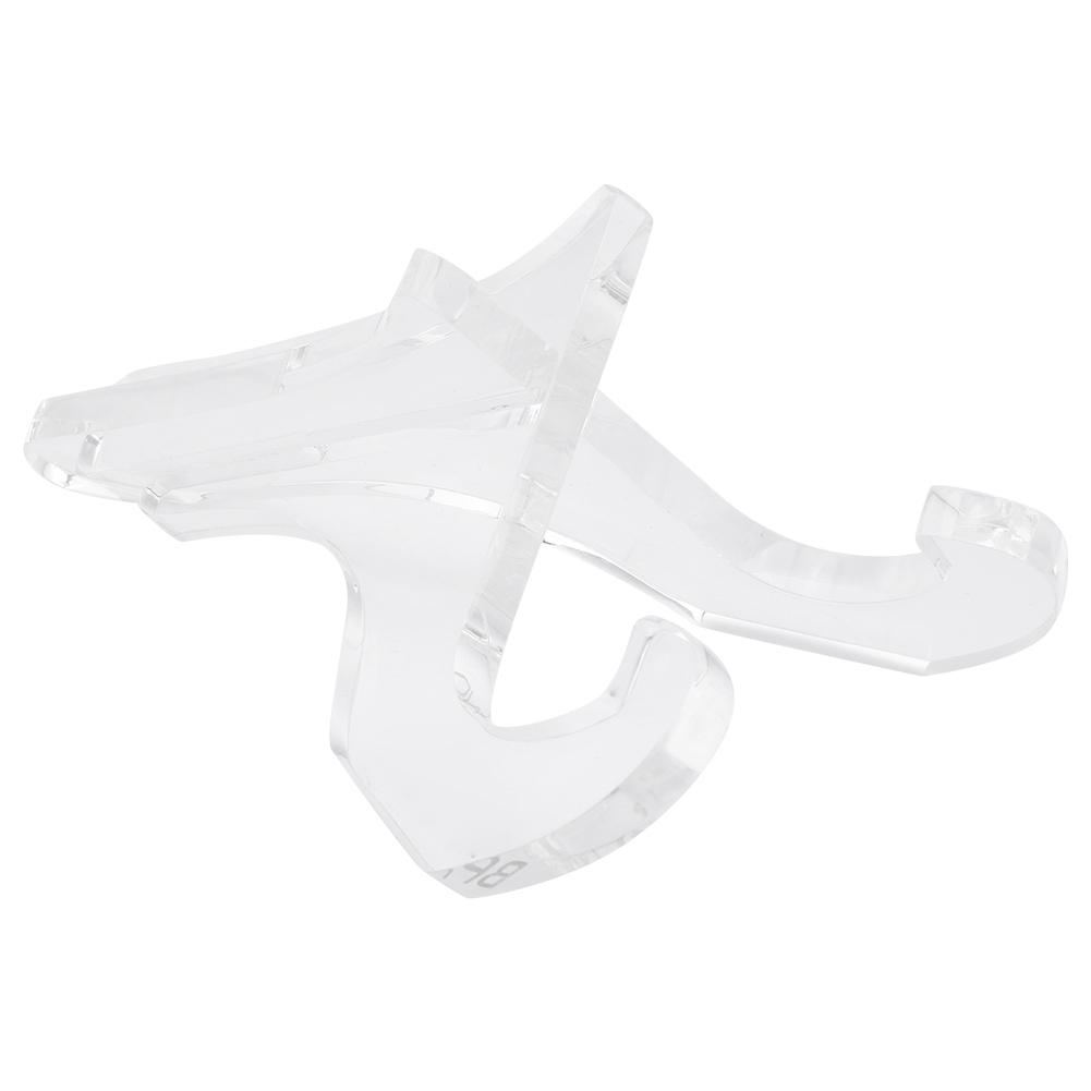 

2Pcs Kalimba Stand Crystal Acrylic Holder Support Bracket Portable Music Instrument AcessoriesBlack