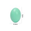 1/10x Wooden Simulation Egg DIY Creative Art Made Unfinished Painted Eggs Party Festival Decoration Children Educational Toys