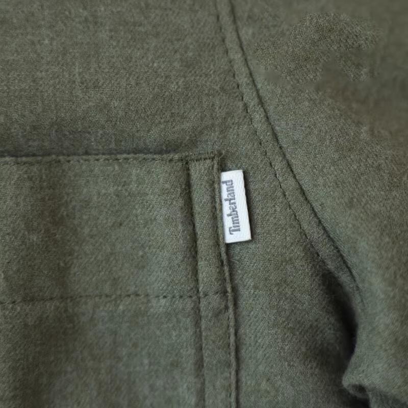 Timberland Warm Comfortable Single Button Long Sleeve Jacket Men Jackets Military-Green A6P85-B44