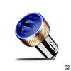 18W Dual QC 3.0 USB Port Multiple Car Charger Socket with Touch Switch Fast Charger Car Adapter Triple Aluminum Metal 12V 24V