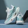 Youth Style Shoes Boys Running Shoes Kids Lightweight Breathable Mesh Sneakers With Rotating Buckle Outdoor Indoor Use