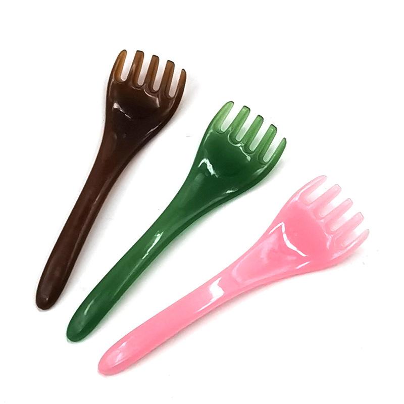 

Массажная расческа с пятью когтями Массажер для акупунктурных точек меридиана Массажер для расслабления кожи головы Массажер для чесания головы random colour