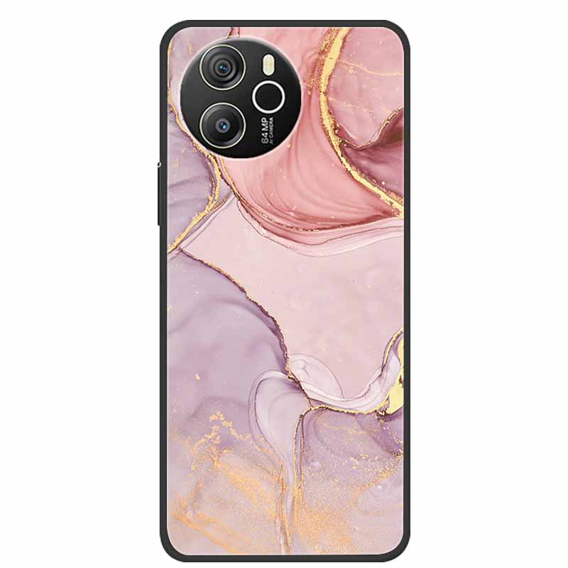 Case For Blackview Shark 8 TPU Soft Silicone Back Cover For Blackview Shark8 Phone Cases Marble Painted Colorful Bumper New Capa
