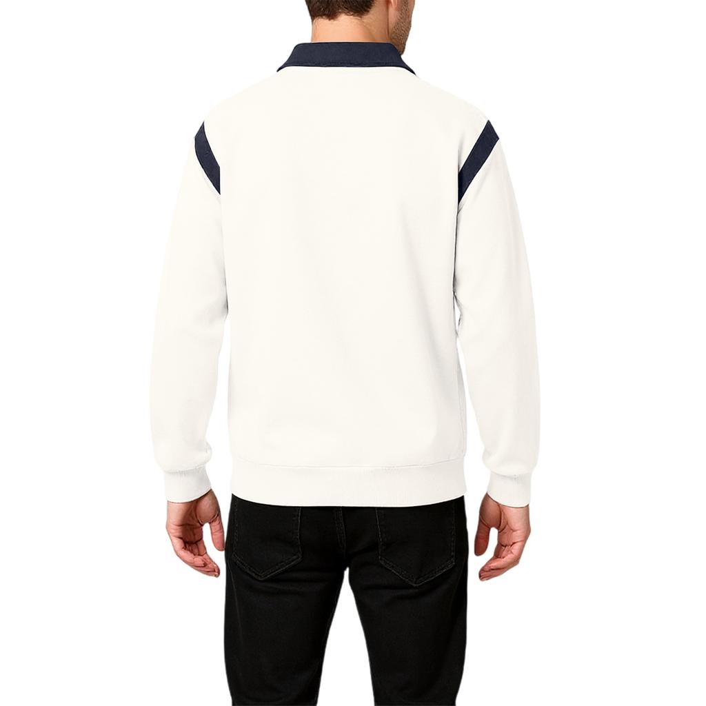 Men's   And  Women's  Versatile  Leisure  Loose  Flip Collar  Shirt  Long Sleeves  Upper Garment