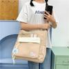 Girls' Summer Lazy Style School Bag - New Student Simple Shoulder Bag 2026