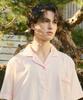 [Pink Zone] Rose Quartz Short Sleeve Collar Pajama Set [Shipped from Korea] 100% Authentic