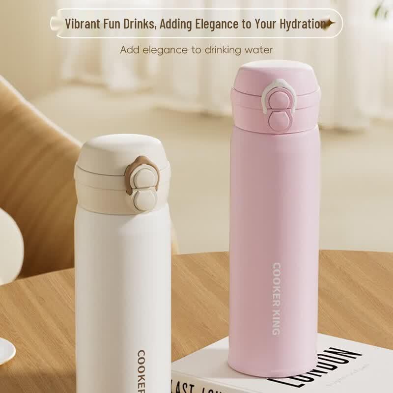 COOKER KING Chuxu 480ML Dual-Drink Insulated Mug
