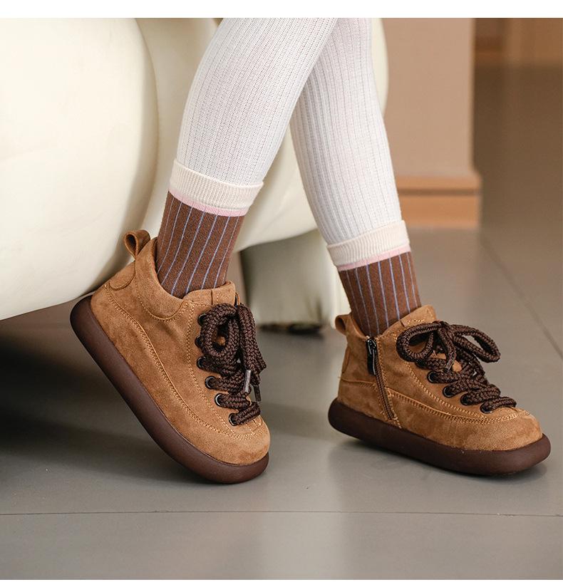 Children's Birkenstock Autumn/Winter Genuine Leather Loafers - Soft Sole Casual Shoes for Girls & Boys