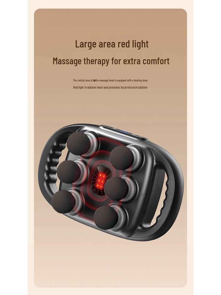 Electric Muscle Massage Gun with 6 Heads for Full Body Pain Relief