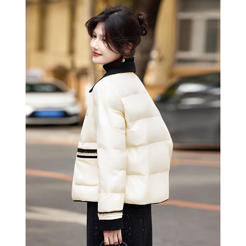 Women's Elegant Colorblock Padded Jacket