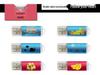 Multi-Color USB Flash Drive - 128MB To 4GB, Metal Design, Encrypted, Perfect for Gifts