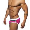 Men's Patchwork Triangle Swim Trunks Fashionable and Sexy Bathing Trunks  Anti-ExposureTriangle Swimsuit
