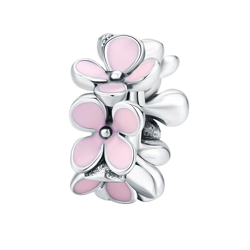 

WOSTU Real 925 Silver 15 Styles Pet Vintage Heart Spacer Stopper Beads fit Wostu Charm Bracelet Jewelry CQC593