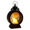 Halloween Decorative Wind Cross Border Retro Round Handheld Horselight