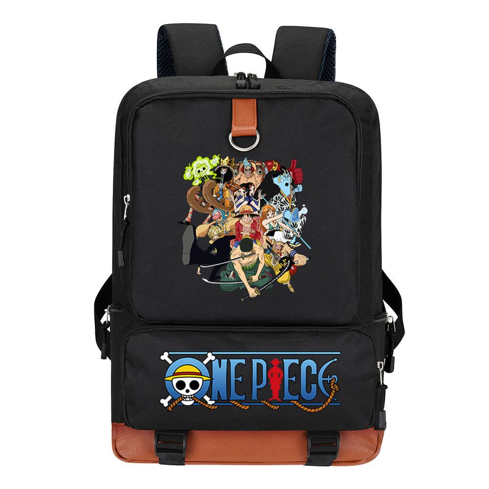 Popular Animation Peripheral Backpack Computer Bag Junior High School Students Personality Large Capacity Schoolbag