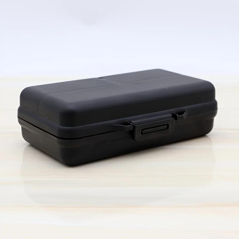 Portable Foldable USB Flash Drive Organizer Box with Lid-Lightweight PP Material,Multi-Compartment Storage for Office Supplies