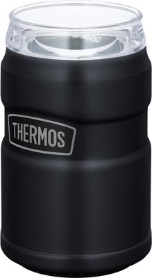 Thermos Outdoor Series Cold Can Holder for 350ml Cans 2way Type Matte Black ROD-0021 MTBK