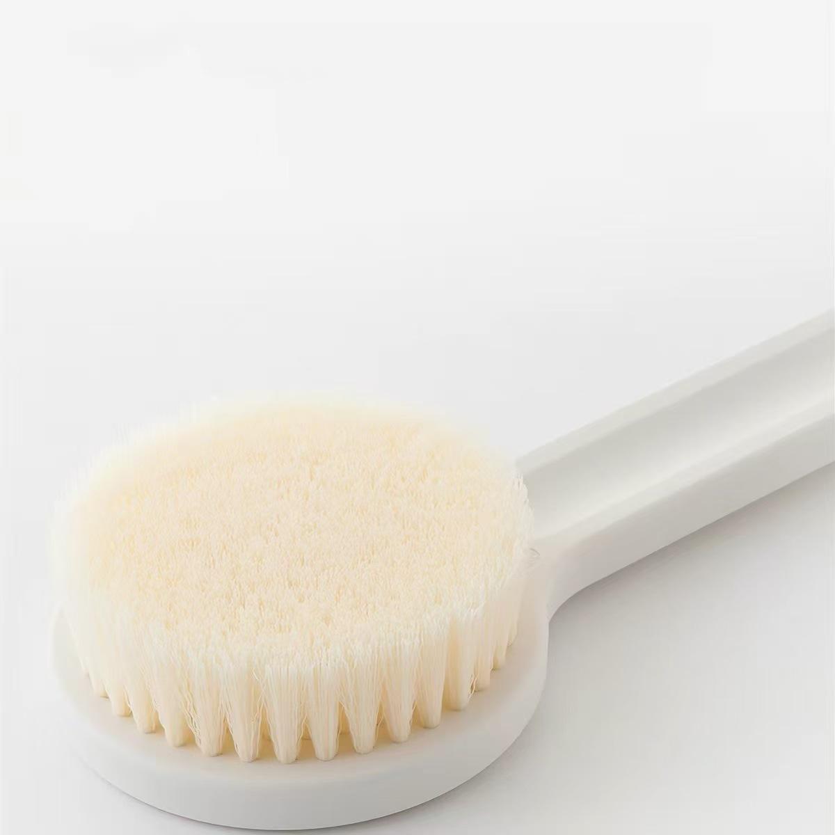 Japanese Soft Bristle Long Handle Back Scrubber Massage Brush
