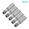 Aibecy 5pcs AllMetal Heatbreak Throat MK8 Extruder Throat Tube M6 Screw 26mm Length Compatible with CR10/Ender Series 3D Printer Hotend