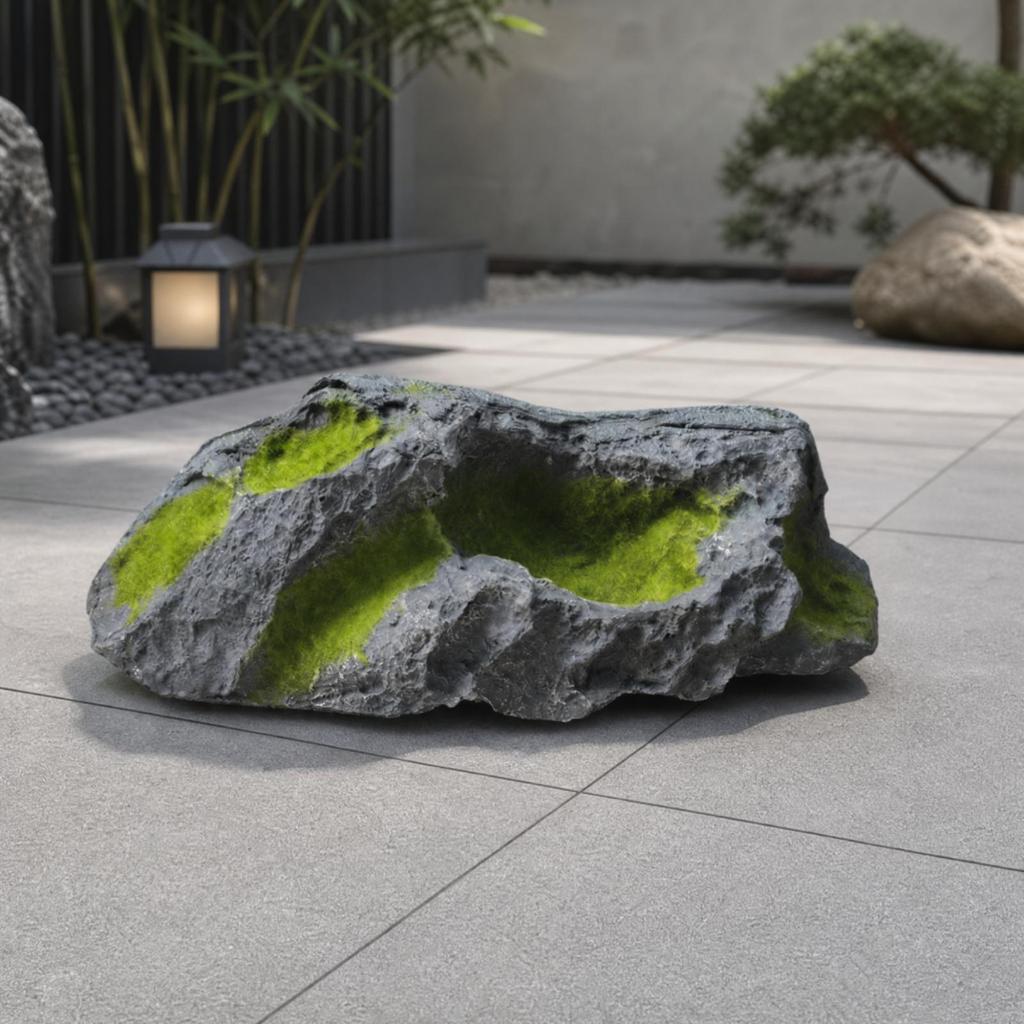 Fiberglass Artificial Landscape Stone Indoor Outdoor for Commercial Areas
