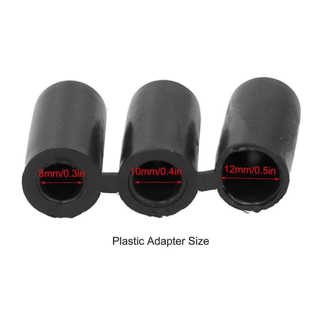 5 Speed Gear Shift Knob Genuine Leather Shifter Stick with Adapter Screw Hex Wrench Universal