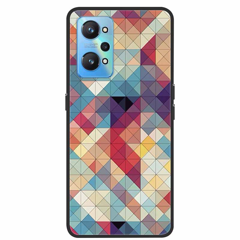 For Realme GT Neo 2 Case Silicone TPU Soft Cover Aesthetic Phone Case for Realme GT Neo2 Funda Realmi RMX3370 Shockproof Shell