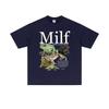 Sommer MILF Ich Liebe Frösche Lustiger Frosch Amphibienliebhaber Meme T-Shirt Herren Damen 100% Reine Baumwolle Bedrucktes T-Shirt