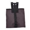 Foraging Bag Canvas Foldable Portable Thick Unique Simple Appearance Belt Fruit Picking Pouch for Outdoor CampingBrown