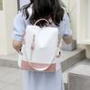 Anti-theft backpack women's new fashion Korean version trendy Oxford cloth canvas women's backpack travel schoolbag