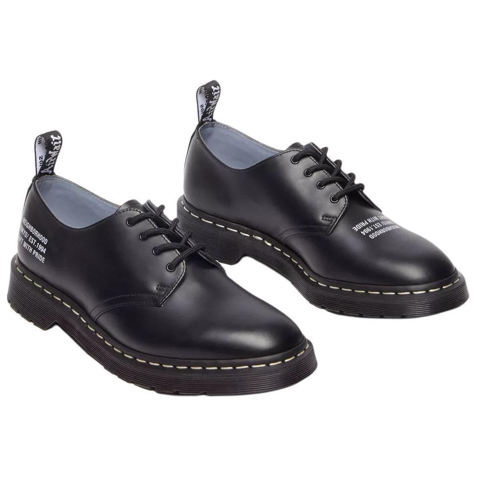 Dr. Martens Smiths NEIGHBORHOOD Black Unisex Sneakers 32235001