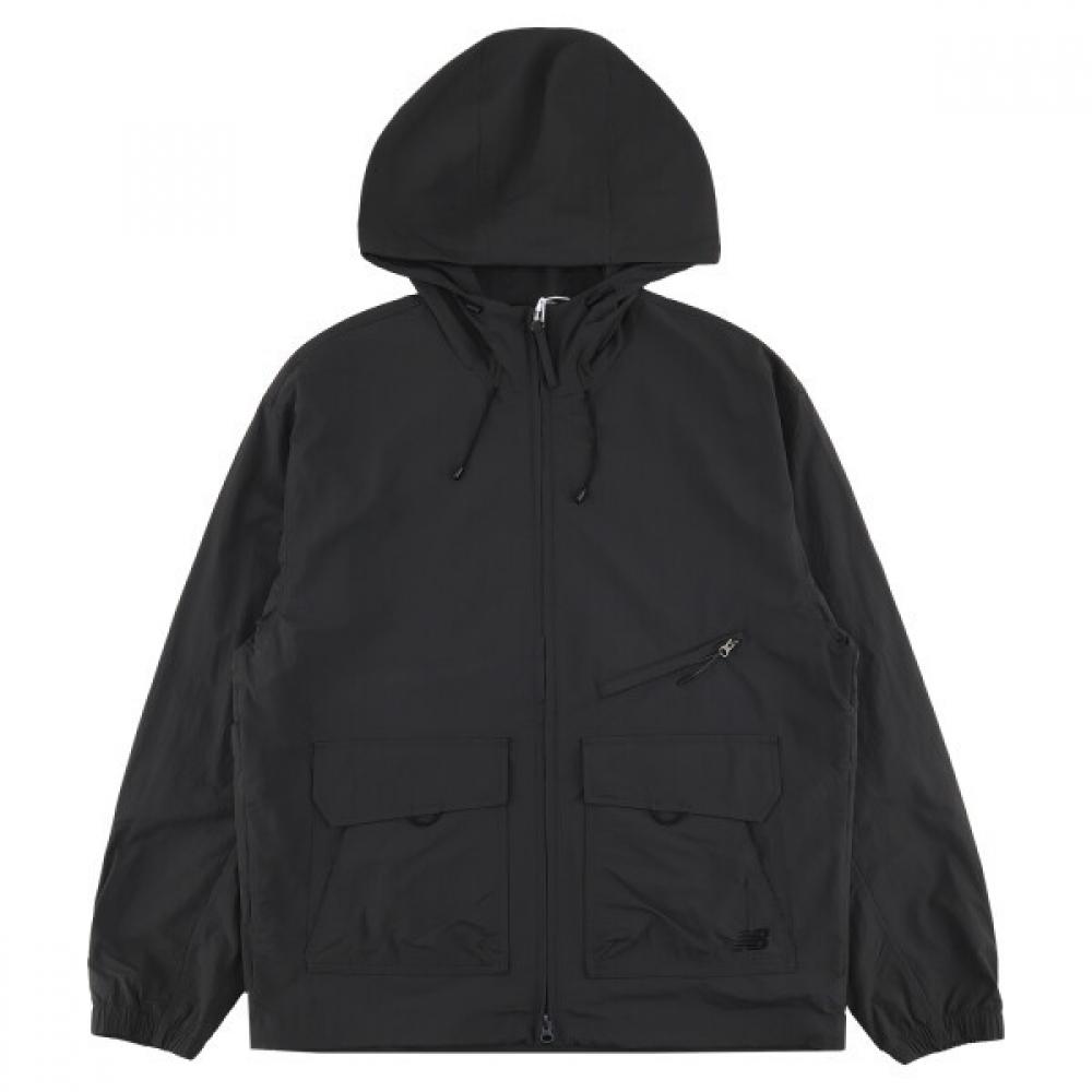 

New Balance Uni Lightweight Cotton Like Hooded Jacket Nbnaf31843 XXL(110)