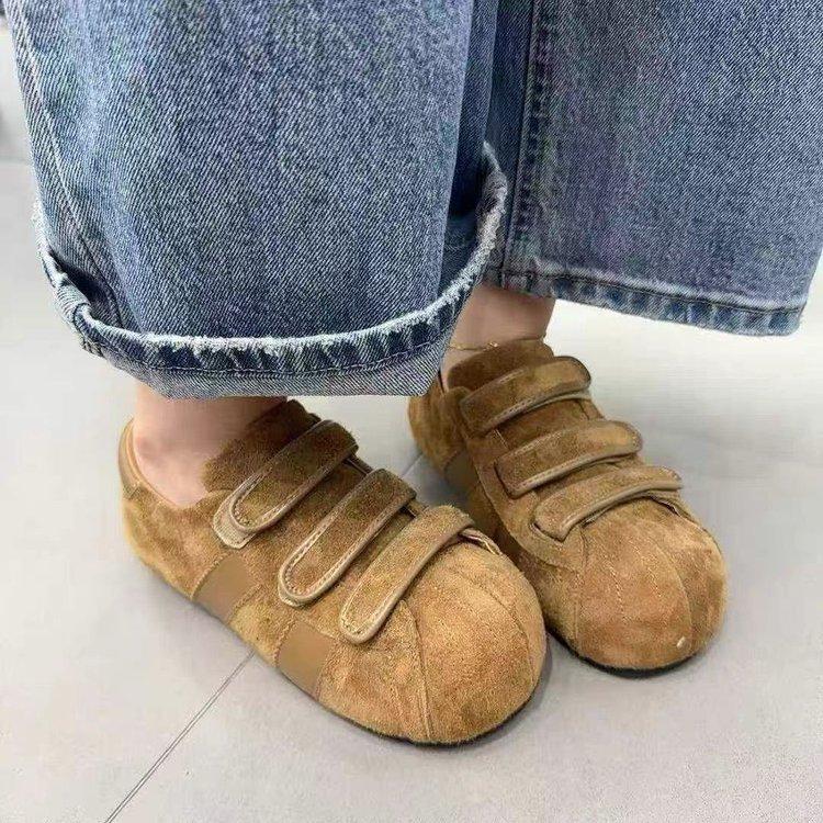 

Мода 2025 Новые Капибара Натуральная Кожа Толстая Подошва Увеличение Высоты Обувь Дэкун Женская Повседневная Мода Одиночная Удобная Трендовая Обувь 35 хаки