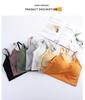 Seamless Ribbed Spaghetti Strap Bustier Vest for Women