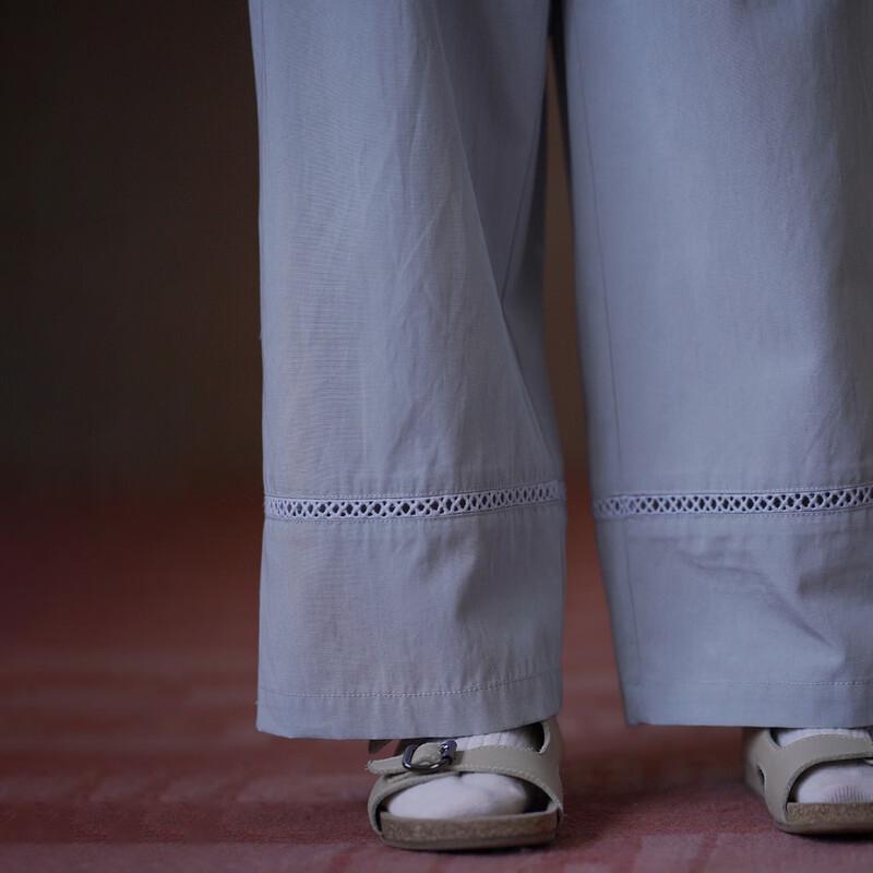 

Свободные повседневные брюки Hacikis для детей из смесовой ткани с лиоцеллом 140