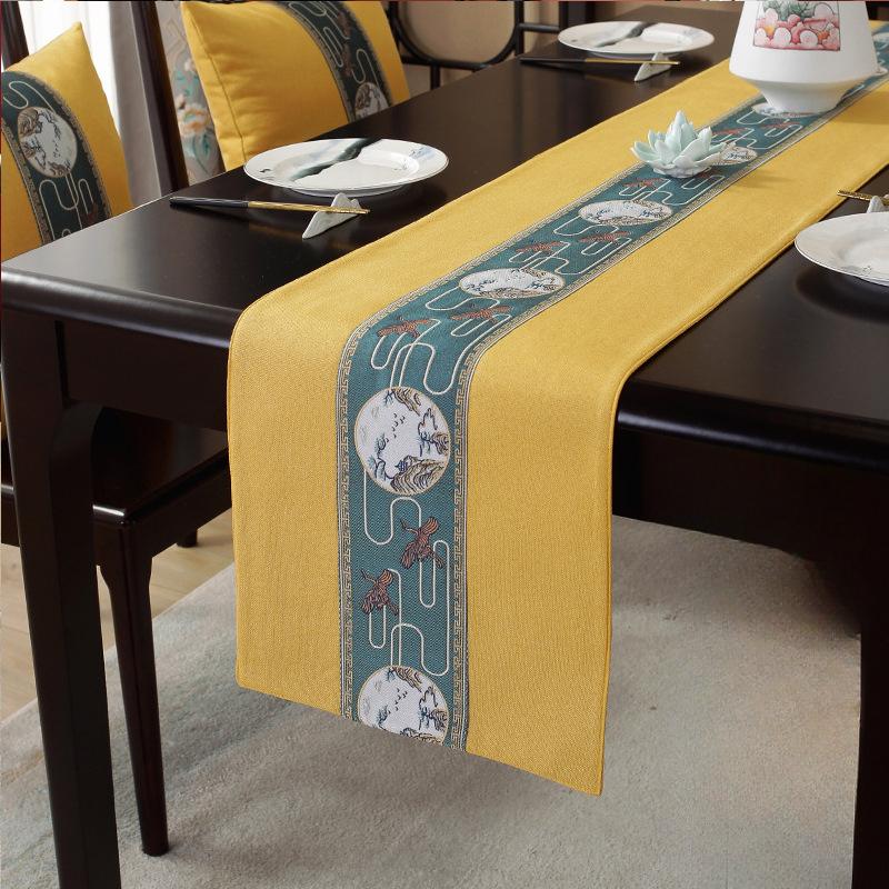 New Chinese Waterproof Table Flag Tea Ceremony, Zen, Tea Mat, Tea Tablecloth Hot Selling Long Tablecloth In Chinese Style