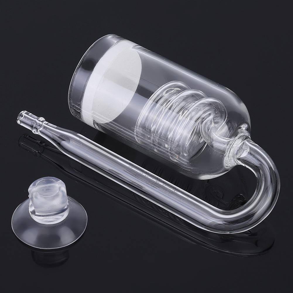 AP 030 High Transparent Glass Aquarium Carbon Dioxide Refiner Water Plants Tank CO2 Atomizer Diffuser Equipment