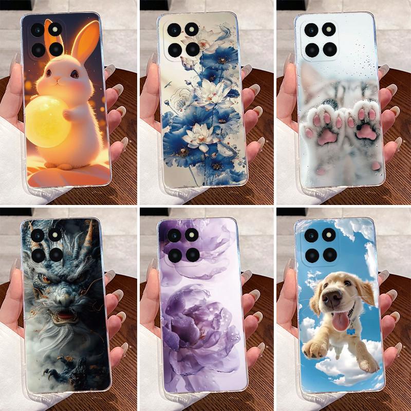For Honor X6a Case Honor X6b X6C Cute Cartoon Cool Boys Girls Cover Clear Soft Silicone Case Honor X6C X 6 a X6 B HonorX6a Shell