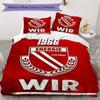 Energie Cottbus Set Lenzuola con Fantasia Copripiumino Federa Decorazione per la Casa Regalo di Compleanno (1 * copripiumino + 2 * federe senza imbottitura)38