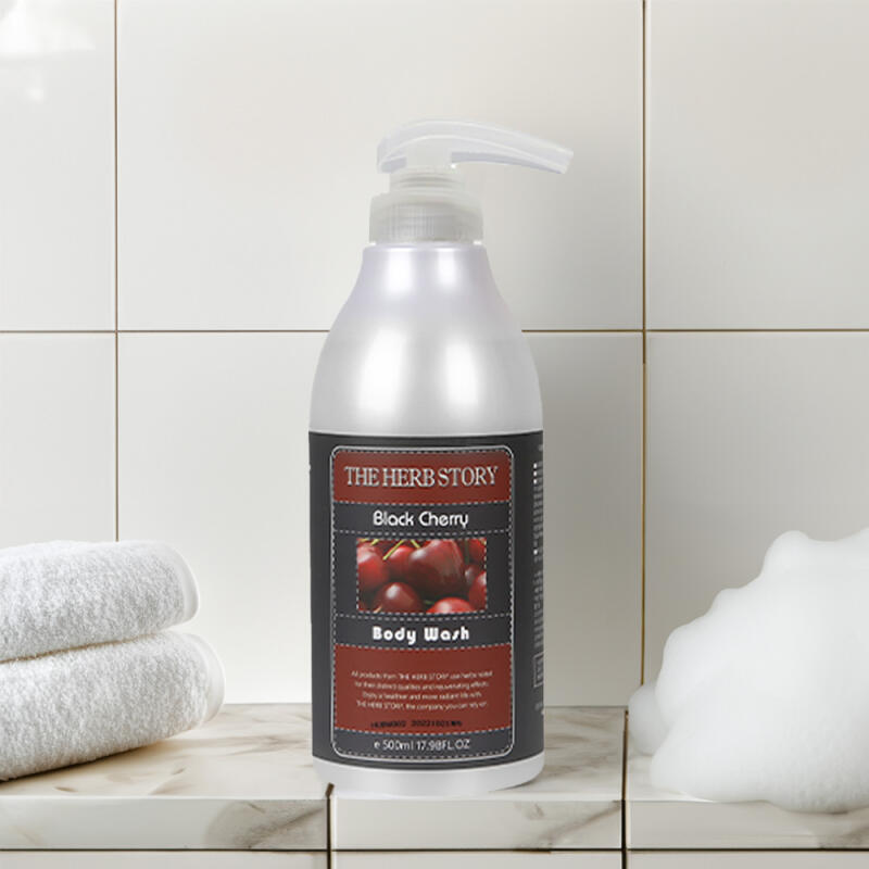 THE HERB STORY Fragrant Body Wash Black Cherry 500ml