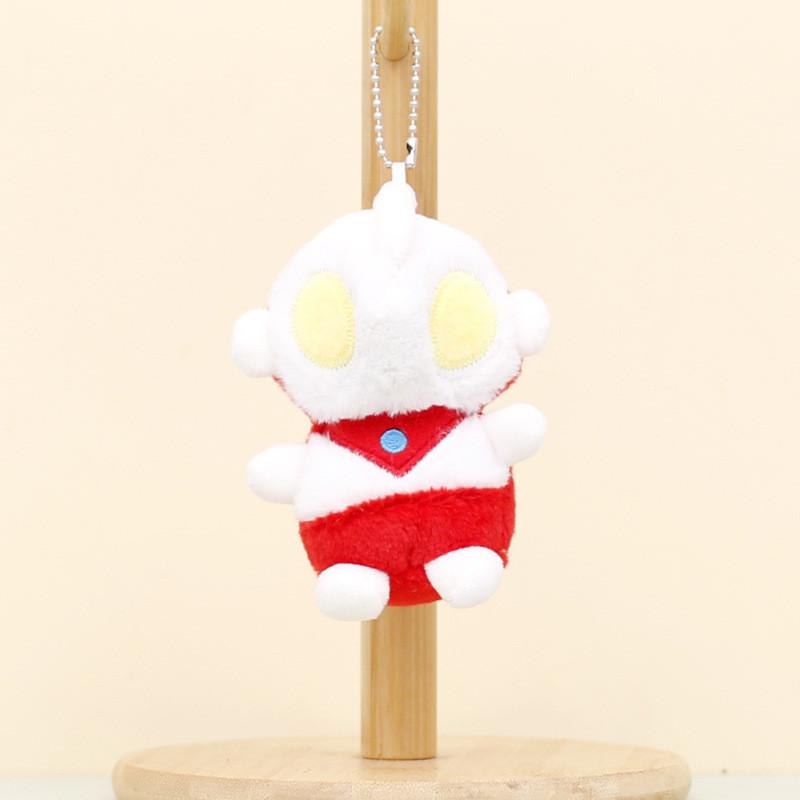 Adorable Ultraman Plush Toy Keychain Collectible Soft Pp Cotton Small Doll Wholesale