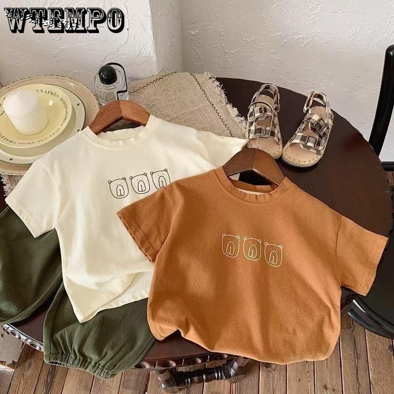 

Children s Summer Printed Short Sleeved T-shirt Cartoon Short Sleeved Top 90