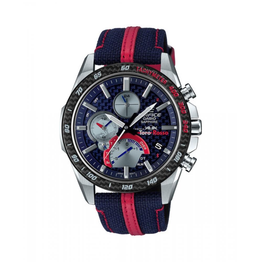 

ЗДАНИЕ (КАСИО) Scuderia Toro Rosso Limited Edition/ EQB-1000TR-2AJR/Edifice