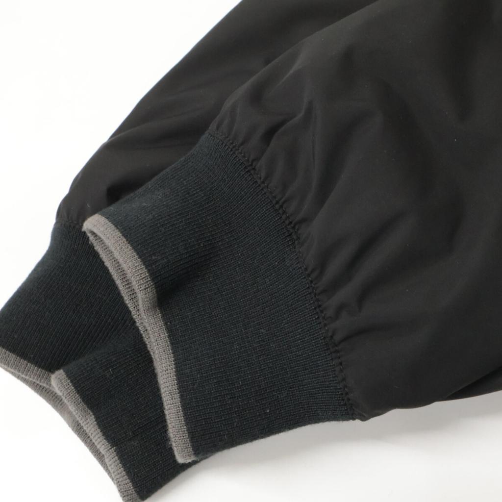 MOORER Excellent Condition ONIRO-STP Technical Fabric ACQUA PROOF Bhutan Quilted Goose Down Hoodie Jacket 48 blackUsed