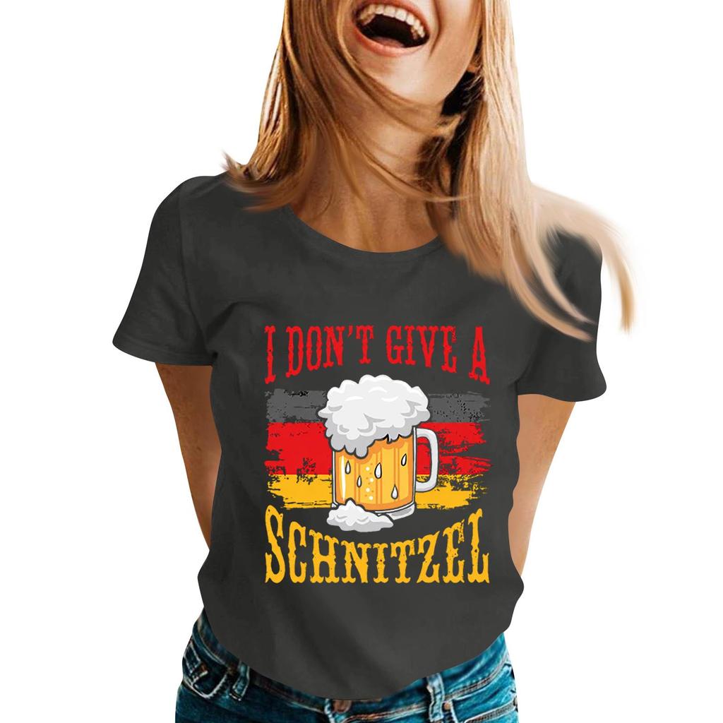 Fashion Casual Unisex Letter Print T-Shirt with Festival Graphic Design - Short Sleeve Round Neck Tee for Men and Women