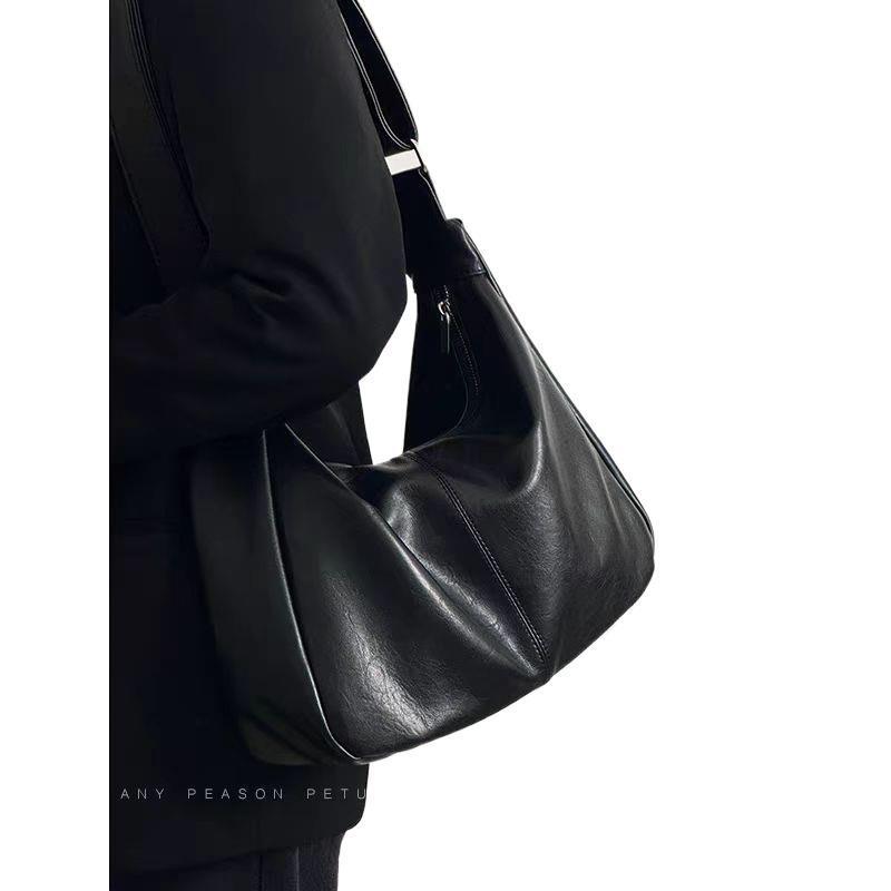 Women's 2025 Versatile Large Capacity Crossbody Tote Bag - Casual Single Shoulder for Students and Commuting