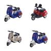 Alloy Lady Motorcycle Sheep Model Display Box 143 Scale, Powerful Return Function, Multi-functional, 107*4cm