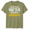 Funny Grandad Mens T Shirt Grandpa Fathers Day Gift From Granddaughter Gramps