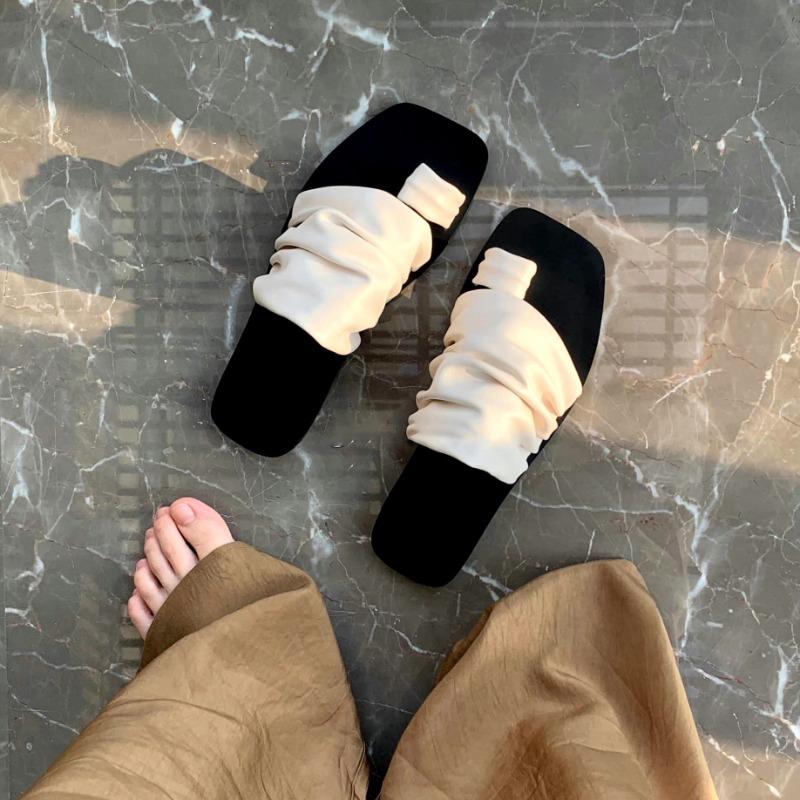 Schuhe mit eckiger Spitze Flache Schuhe Damen Halbschuhe